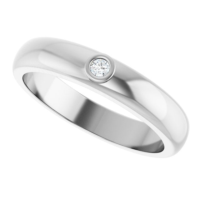 .03 CT Lab Grown Diamond Band
