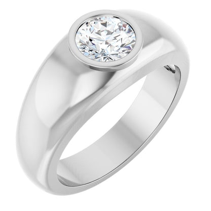 1 CT Lab Grown Diamond Band