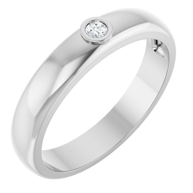 .06 CT Lab Grown Diamond Band