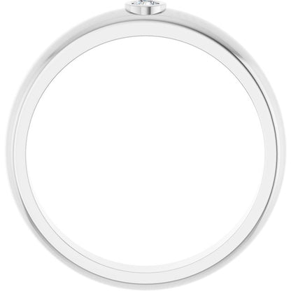 .06 CT Lab Grown Diamond Band