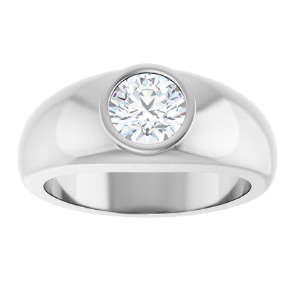 1 CT Lab Grown Diamond Band