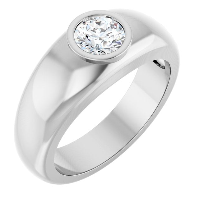 1/2 CT Lab Grown Diamond Band