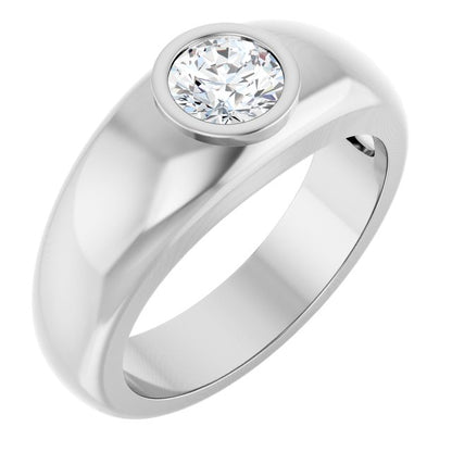 1/2 CT Lab Grown Diamond Band