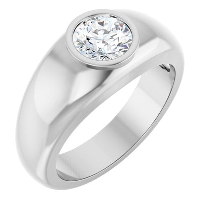 1 CT Lab Grown Diamond Band