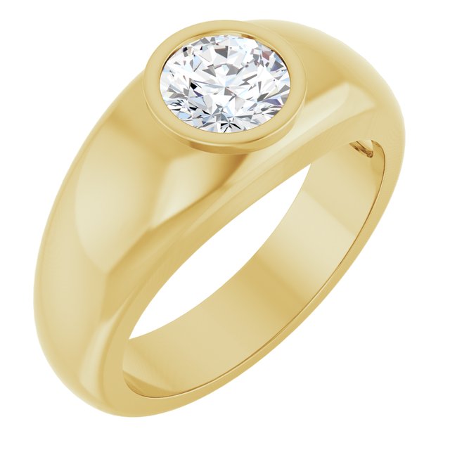 1 CT Lab Grown Diamond Band