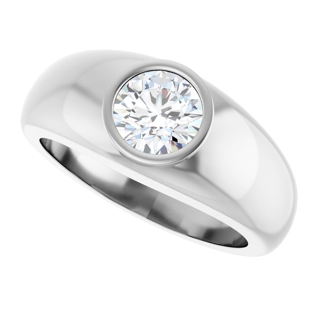 1 CT Lab Grown Diamond Band