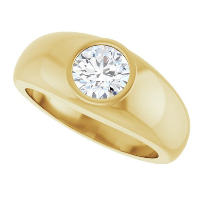 1 CT Lab Grown Diamond Band
