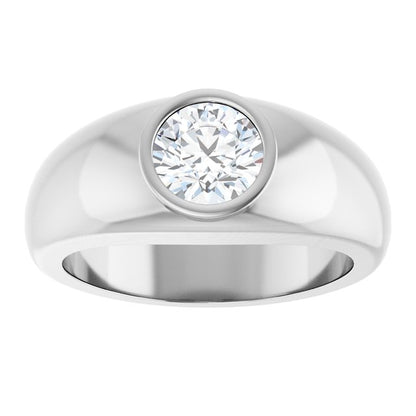 1 CT Lab Grown Diamond Band