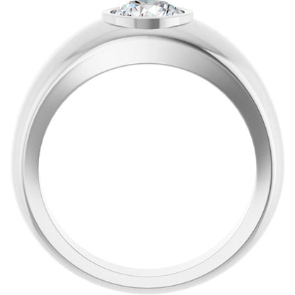 1 CT Lab Grown Diamond Band