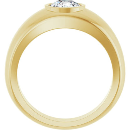 1 CT Lab Grown Diamond Band