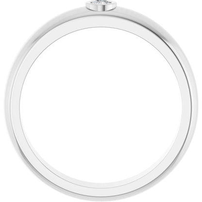 .06 CT Lab Grown Diamond Band