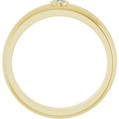 .06 CT Lab Grown Diamond Band