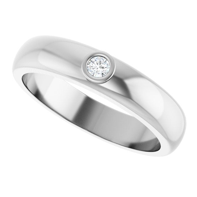 .06 CT Lab Grown Diamond Band