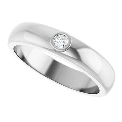 .06 CT Lab Grown Diamond Band