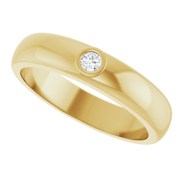 .06 CT Lab Grown Diamond Band