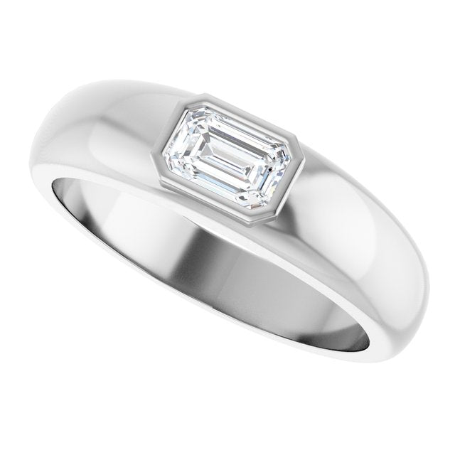 5/8 CTW Lab-Grown Diamond Band, 6.1 mm