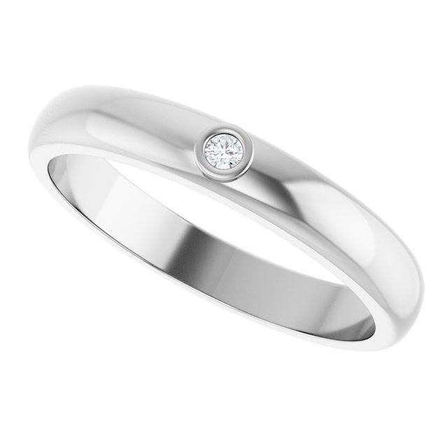 .03 CT Lab Grown Diamond Band