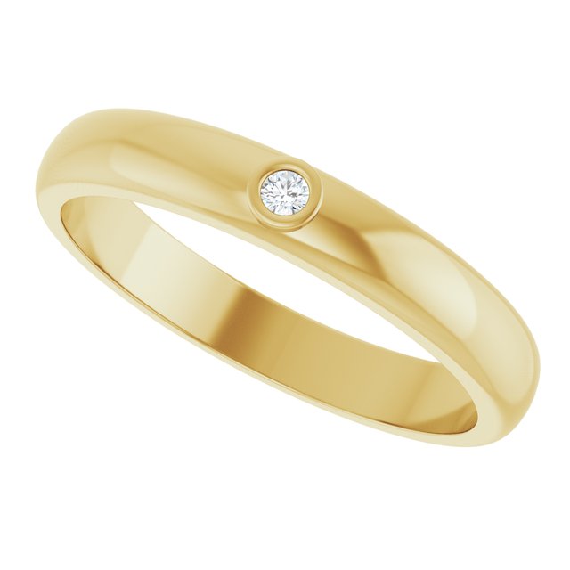 .03 CT Lab Grown Diamond Band