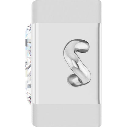 1 CT Lab-Grown Diamond Bezel-Set Link, 6.25 mm x 12.1 mm