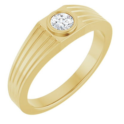 1/10 CT Lab-Grown Diamond Band