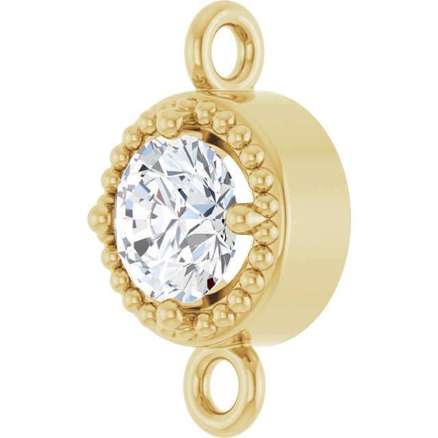 1/6 CT Lab-Grown Diamond Link, 5.25 mm x 9 mm
