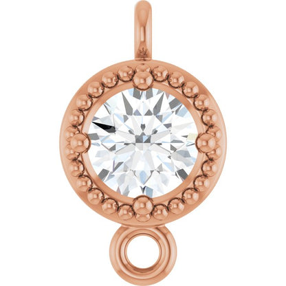 1/6 CT Lab-Grown Diamond Link, 5.25 mm x 9 mm