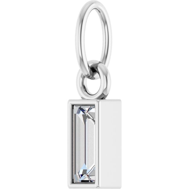 1/6 CT Natural Diamond Bezel-Set Pendant