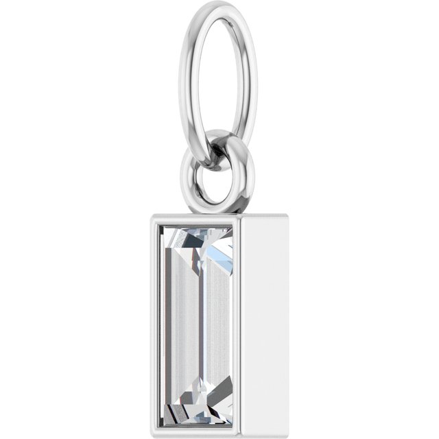 3/8 CT Lab-Grown Diamond Bezel-Set Pendant