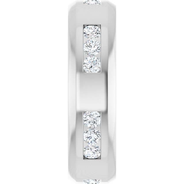 1 CTW Natural Diamond Band, 6.5 mm