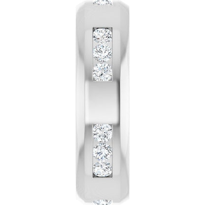 1 CTW Natural Diamond Band, 6.5 mm