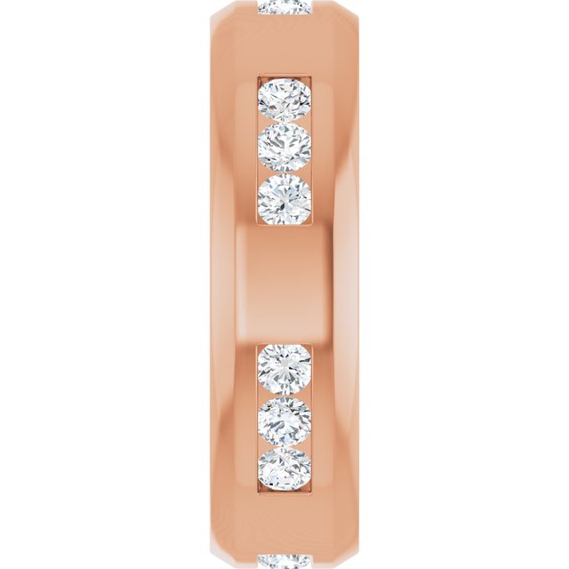 1 CTW Natural Diamond Band, 6.5 mm