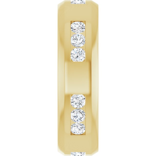 1 CTW Natural Diamond Band, 6.5 mm