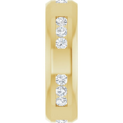1 CTW Natural Diamond Band, 6.5 mm
