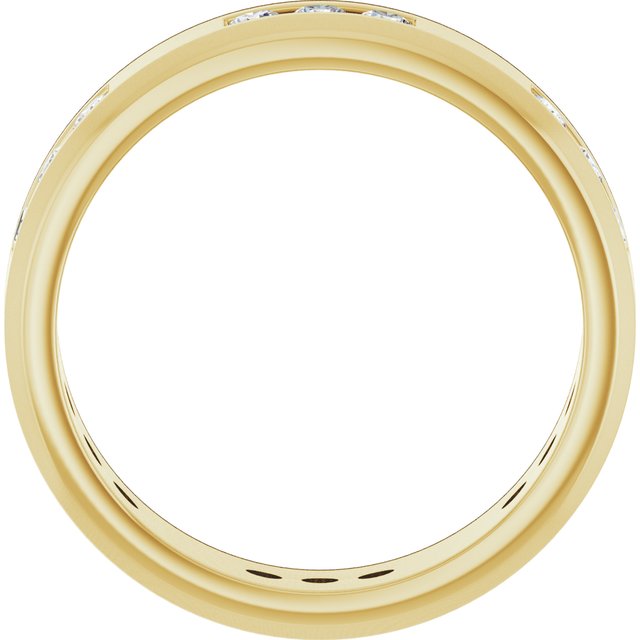 1 CTW Natural Diamond Band, 6.5 mm