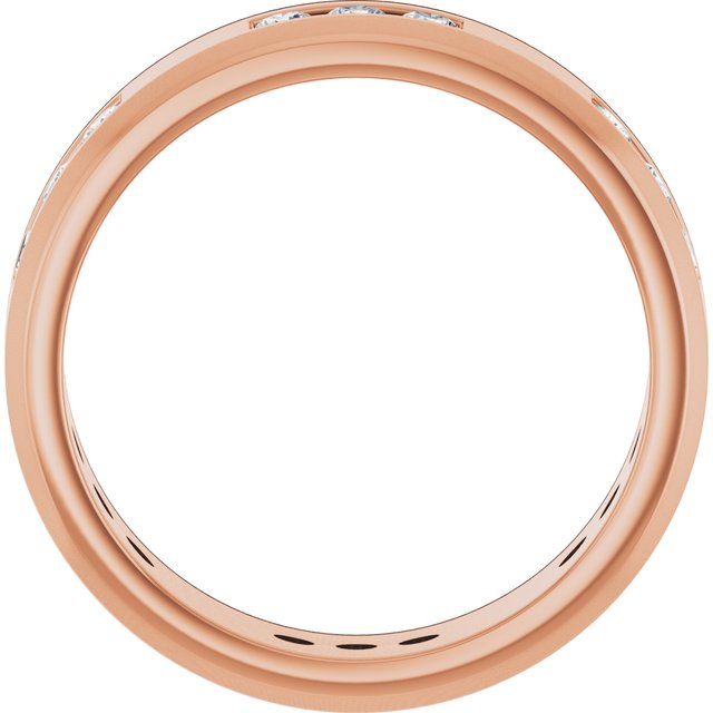 1 CTW Natural Diamond Band, 6.5 mm