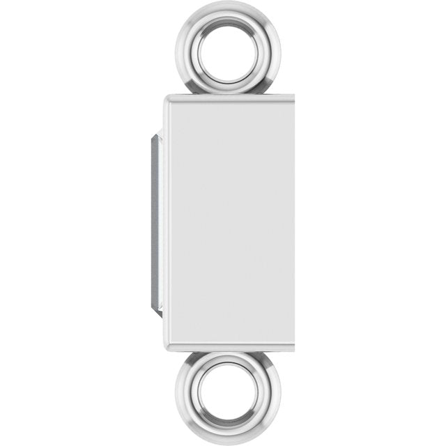 1/10 CT Lab-Grown Diamond Bezel-Set Link, 2.9 mm x 8.5 mm, Style 2