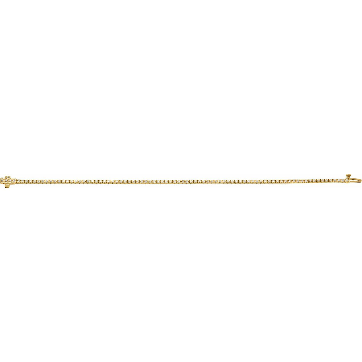 7/8 CTW Lab-Grown Diamond Line 7 1/4" Bracelet