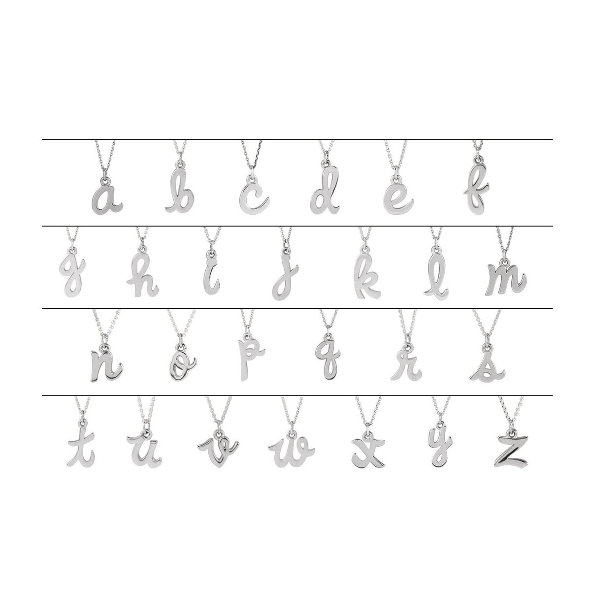 Petite Initial Pendant