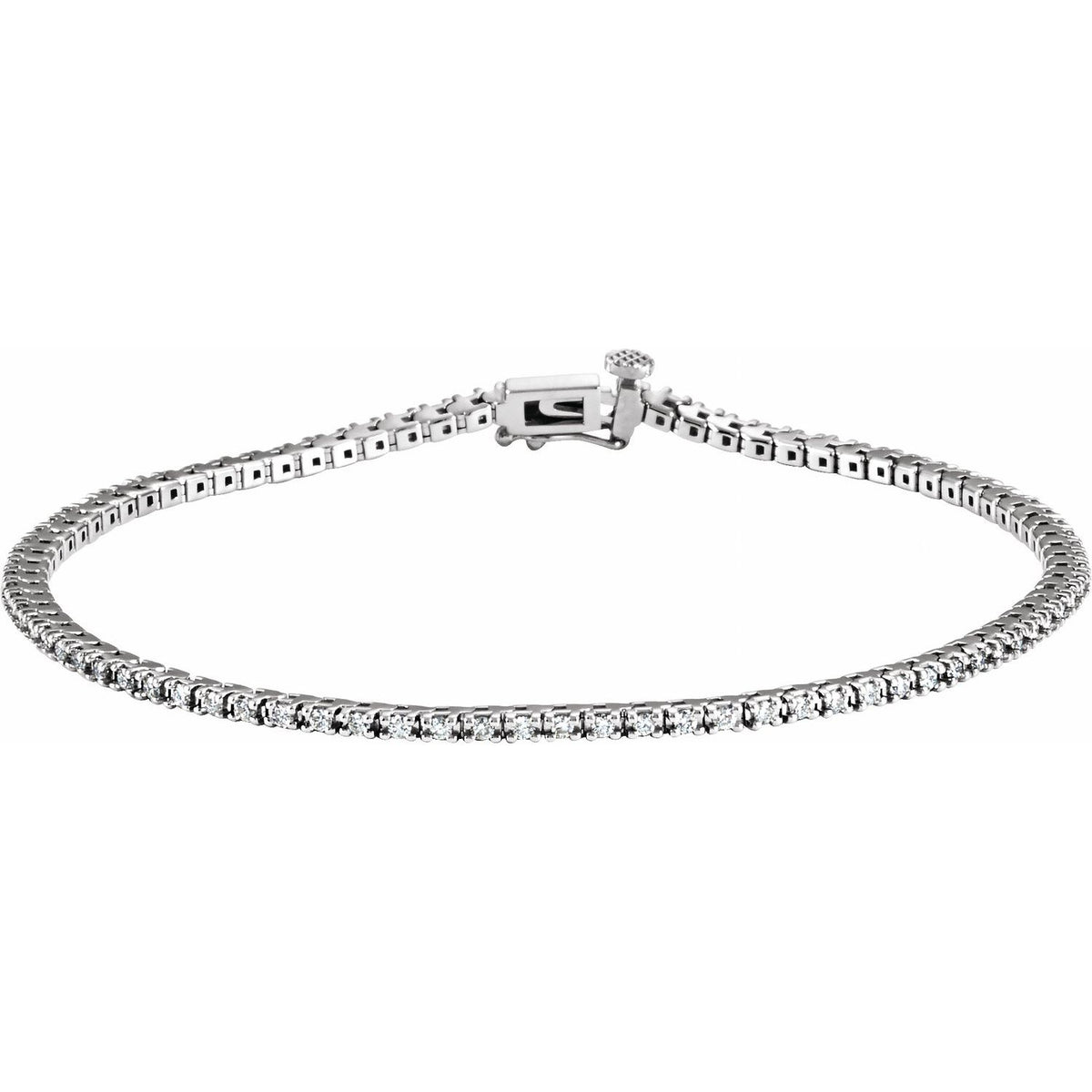 7/8 CTW Lab-Grown Diamond Line 7 1/4" Bracelet
