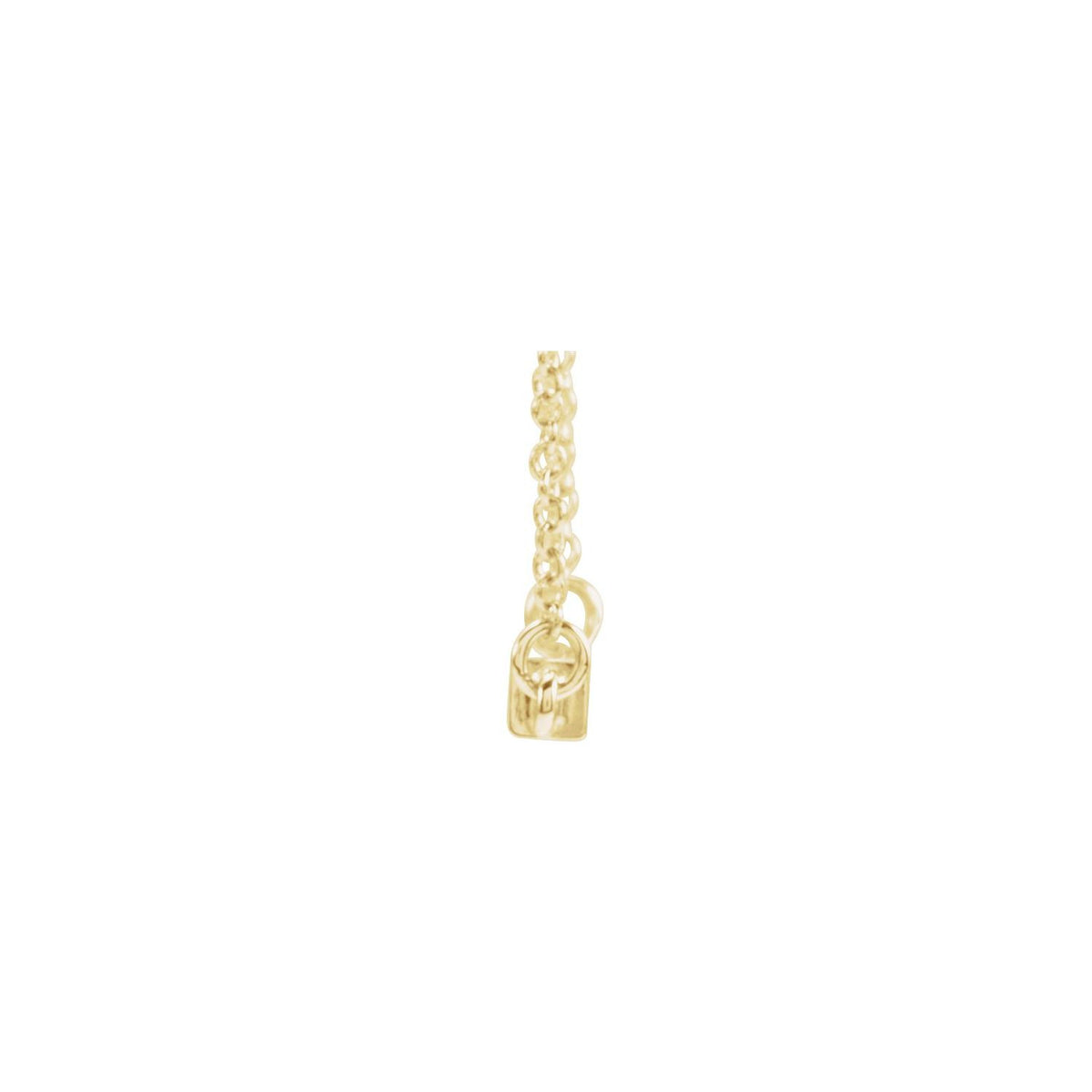 Engravable Four-Sided Bar 18" Necklace