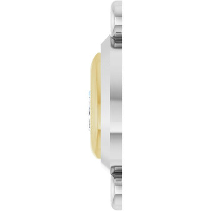 1/5 Natural Diamond Bezel-Set Link