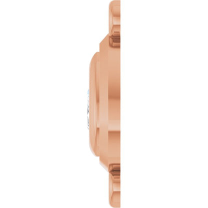 1/5 Natural Diamond Bezel-Set Link