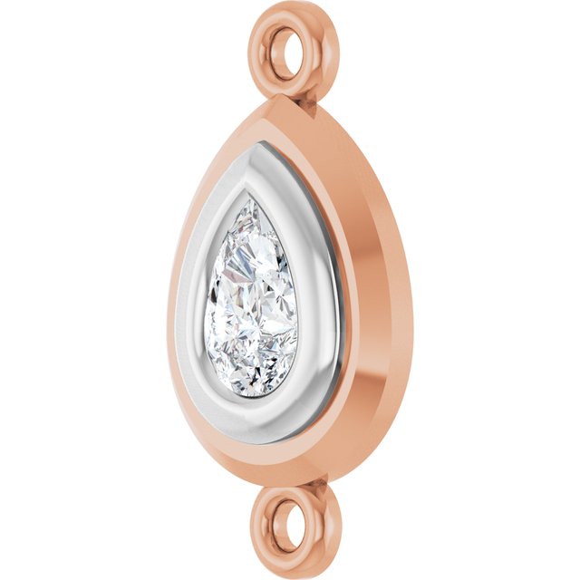 1/3 Lab-Grown Diamond Bezel-Set Link