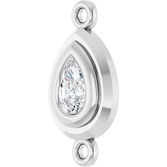 1/3 Lab-Grown Diamond Bezel-Set Link