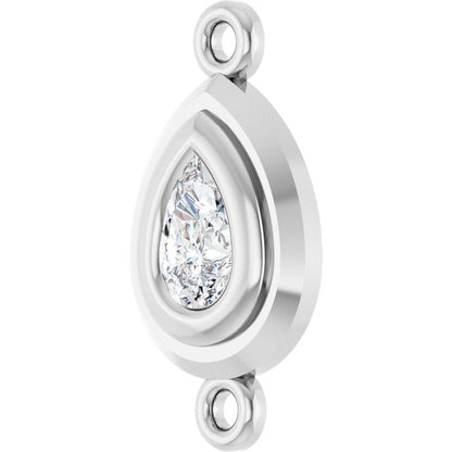 1/3 Lab-Grown Diamond Bezel-Set Link