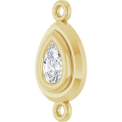 1/3 Lab-Grown Diamond Bezel-Set Link