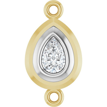 1/3 Lab-Grown Diamond Bezel-Set Link