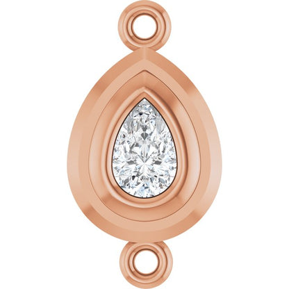1/3 Lab-Grown Diamond Bezel-Set Link