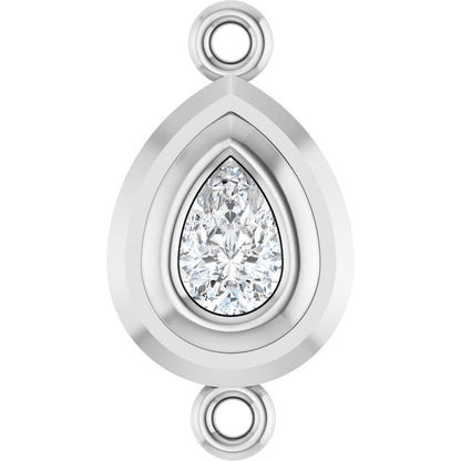 1/3 Lab-Grown Diamond Bezel-Set Link