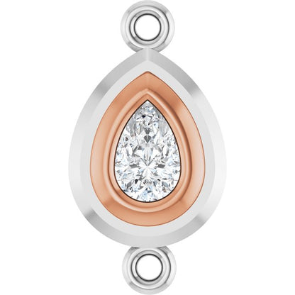 1/3 Lab-Grown Diamond Bezel-Set Link
